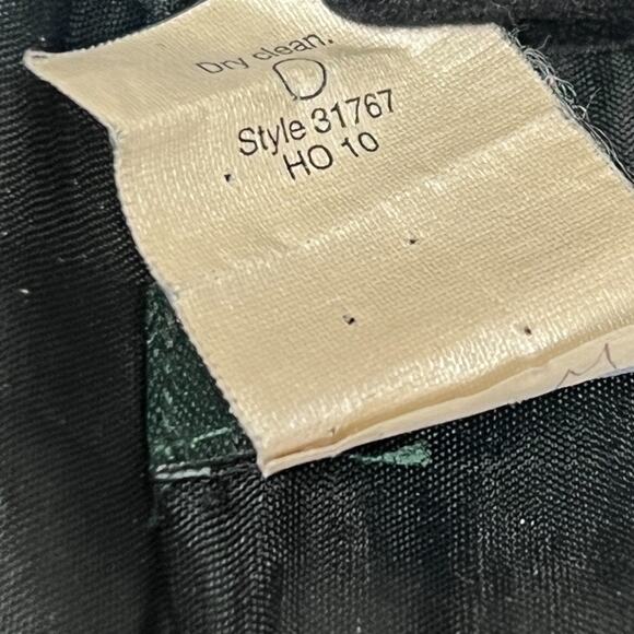 J. Crew Factory Mini Skirt Bungalow Black Recycled Wool Blend Women's 2 - Picture 6 of 9